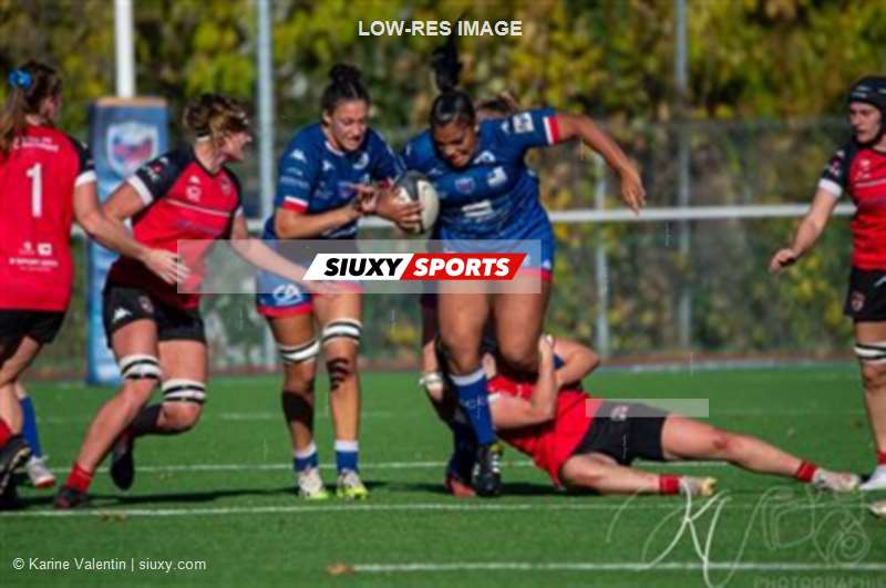 Elite 2023 - Amazones FC Grenoble (34) vs (12) Stade Rennais Rugby