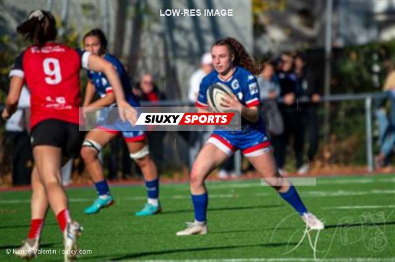 Elite 2023 - Amazones FC Grenoble (34) vs (12) Stade Rennais Rugby