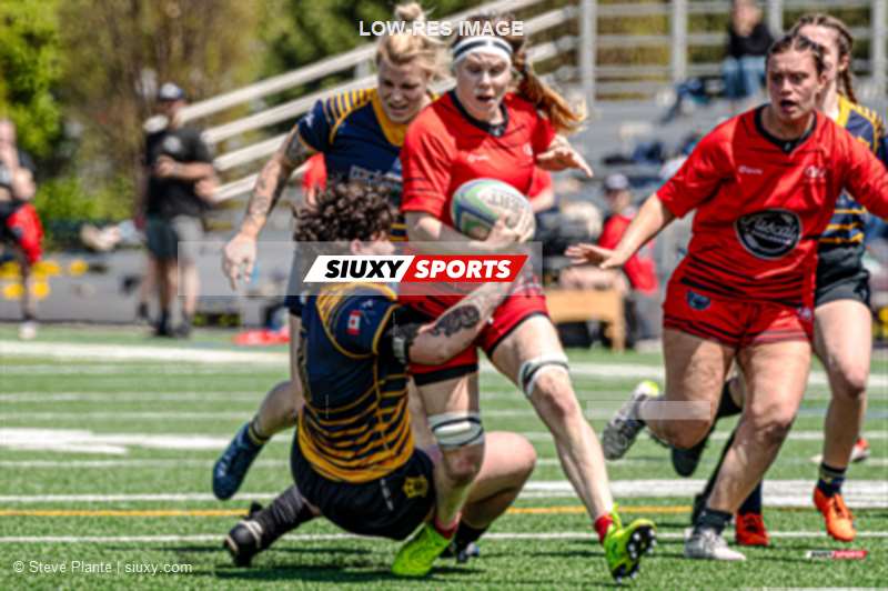 Karen PAQUIN -  Town of Mount Royal RFC - Club de Rugby de Québec - Rugby - RQ 2024 - SUPER LIGUE F - TMR (5) - (74) CLUB DE RUGBY DE QUÉBEC -  Reel 2 (#RQ24SLFTMRCRQ25) Photo by: Steve Plante | Siuxy Sports 2024-05-11